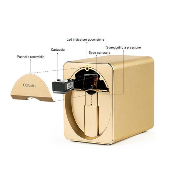 NOWLIN Imprimante à Ongles, imprimante à Ongles Automatique Intelli